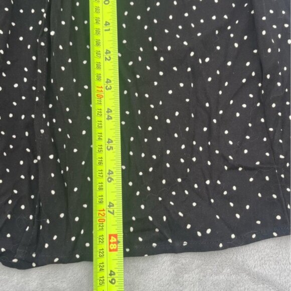 NWT Torrid Black & White Polka Dot Maxi Dress - Picture 12 of 13